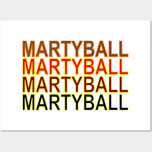 Martyball Posters and Art